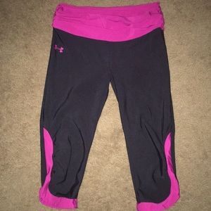 Under Armour Heat Gear Capri size Large